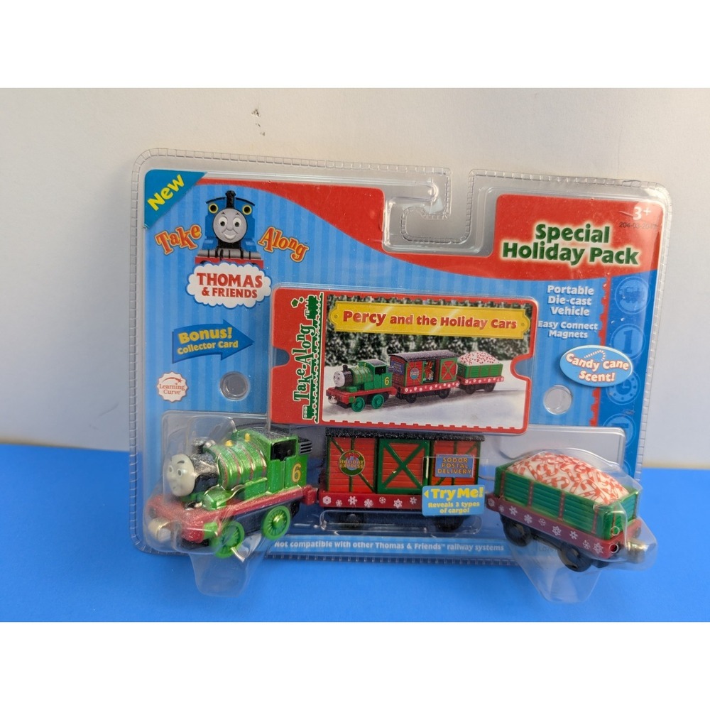 Percy and the Holiday Cars 76156 NEW 2005 - Take Along Thomas & Friends